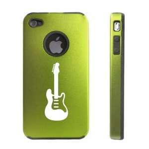   Green D1940 Aluminum & Silicone Case Cover Guitar Cell Phones