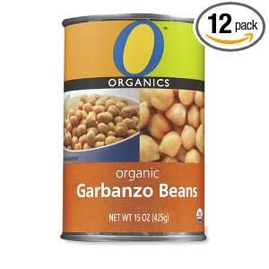 Organics Garbanzo Beans, 15 Ounce Tins (Pack of 12)  