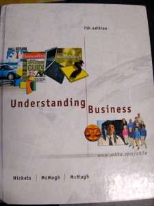 Understanding Business 7th edition by McHugh, Nickels  