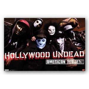  (22x34) Hollywood Undead American Tragedy Music Poster 