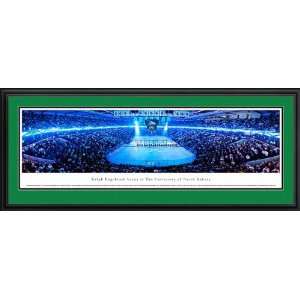 North Dakota Fighting Sioux   The Ralph 2012   End Zone   Framed 