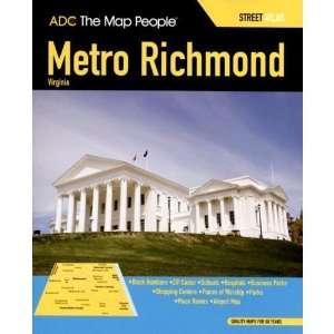  ADC The Map People 671065 Metro Richmond Virginia Street 