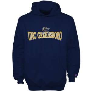  NCAA Champion UNCG Spartans Navy Youth Powerblend Hoody 