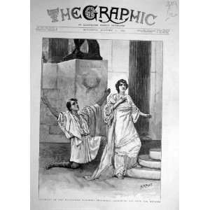  1893 Hypatia Haymarket Theatre Philamon Scene Paget
