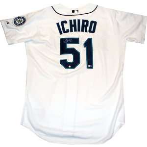 Ichiro Suzuki Authentic Mariners White Jersey  Sports 