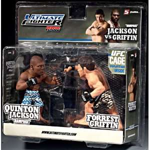   2Pack Quinton Rampage Jackson Vs. Forrest Griffin TUF 7 Toys & Games