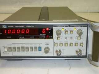 HP Model 5316A Universal Counter Test Equipment  