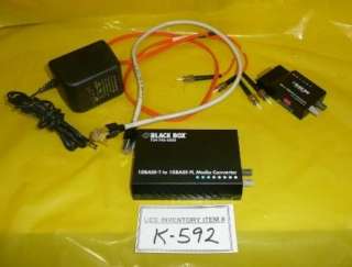 Black Box 724 746 5500 Media Converter & Transceiver  