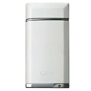 Colibri Evoke White Single Flame Cigar Lighter with 8mm Punch  