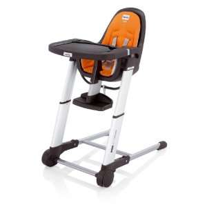  Gray Zuma Highchair   Orange Baby