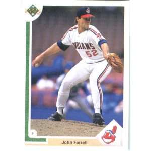  1991 Upper Deck # 692 John Farrell Cleveland Indians / MLB 