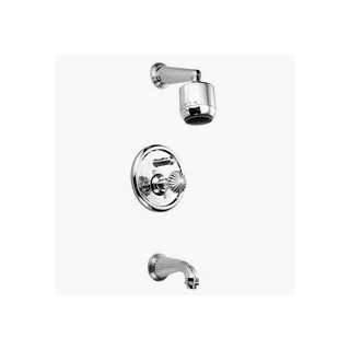  Ornate Pressure Balance Shower Trim with Knob Handle 