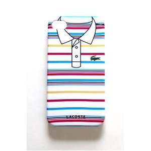  Crocodile T Shirt Style White Plastic Skin Case Cover for iPhone 4 