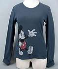 Mickey Mouse Navy Thermal T Shirt   Child Kids XL NEW