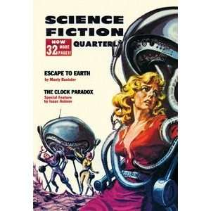  Science Fiction Quarterly Robot Attack   Paper Poster (18 