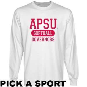  Austin Peay State Governors White Custom Sport Long Sleeve 