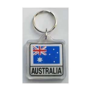  Australia   Country Lucite Key Ring Patio, Lawn & Garden