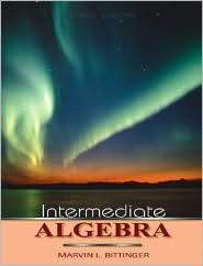 Intermediate Algebra, (0321319087), Marvin L. Bittinger, Textbooks 