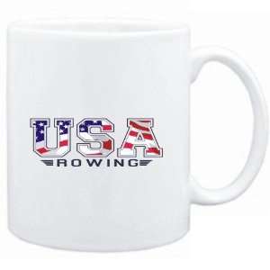  Mug White  USA Rowing / FLAG CLIP   ARMY  Sports Sports 