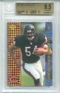 2000 Collectors T3 Brian Urlacher Rookie BGS ALL 9.5  