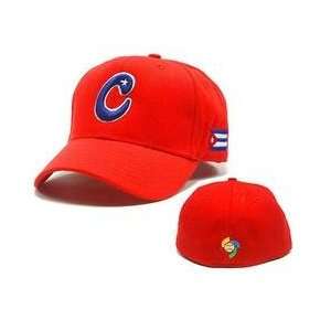  Cuba Authentic 2006 World Baseball Classic Fitted Home Cap 