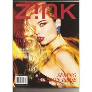  Zink Magazine (Spring Fashion Issue, March 2010) Various Books