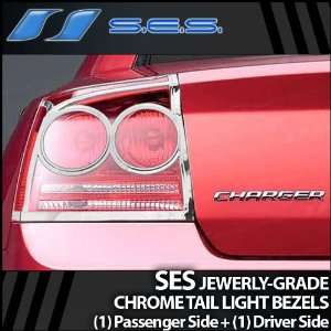  2009 2010 Dodge Charger SES Chrome Tail Light Bezels 