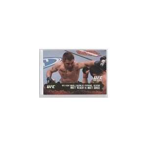  2009 Topps UFC Gold #126   Matt Veach Matt Grice Sports 