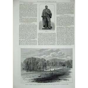    1881 Longleat Wiltshire Marquis Bath Statue Macleod
