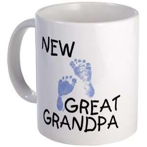  New Great Grandpa blue New baby Mug by  Kitchen 