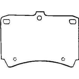  BENDIX GLOBAL Global Semi Metallic MRD466 Automotive