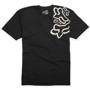  Fox Racing Youth Slapstick T Shirt   Medium/Black 