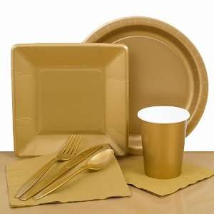  Gold Paper Party Kit Toys & Games