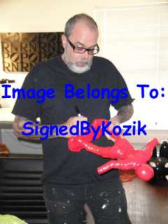 MUST HAVE SIGNED ITEM from Mr. Kozik, here are some EXCITING details 