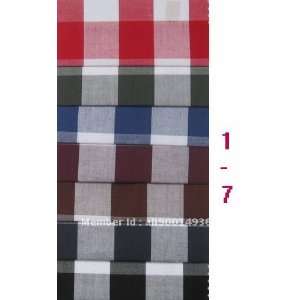  high quality yarn dyed 100 cotton checked shirting fabric 