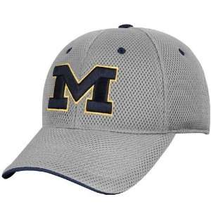  Top of the World Michigan Wolverines Gray Elite 1 Fit Hat 