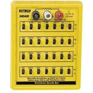   Extech Resistance Decade Box, 7 Ranges, Substitution