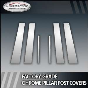 2010 2012 Chevy Equinox 6Pc Chrome Pillar Post Covers 