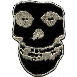  The Misfits Music Band Patch   10 XL Blk Vinyl Skull 