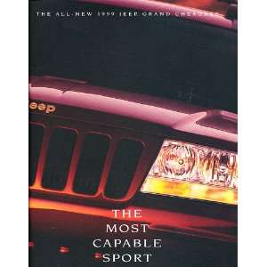  1999 Jeep Grand Cherokee Original Sales Brochure Catalog 