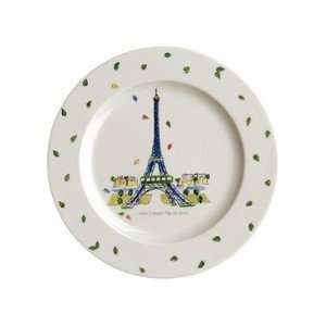 Sisson Imports 4255   Jill Butler Paris Souvenir Plate   Eiffel Tower 