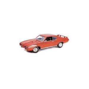  1969 Pontiac GTO Judge 1/18 Orange Toys & Games