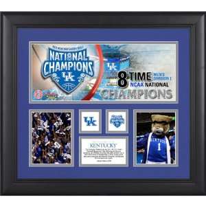  Mounted Memories Kentucky Wildcats 2012 National Champions 