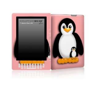  Skin for  Kindle DX   Penguins on Pink by 