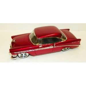 Jada Toys 1/24 Scale Big Time Kustoms 1956 Chevy Bel Air in Color Red