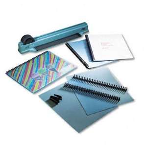  Proclick Classroom Binding Kit, Blue/Navy, 12 Spines, 24 