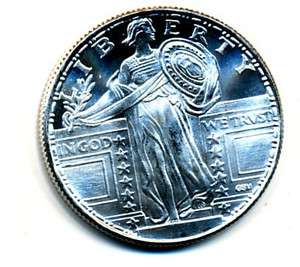   Quarter Oz .999+ Silver Bullion Round Flying Eagle Coin + Bills  