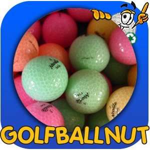  48 Ball Bucket Noodle Ice Clear Mint Used Golf Balls 