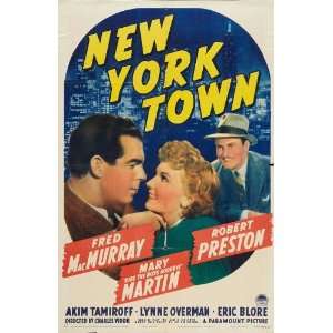  New York Town Poster Movie 11 x 17 Inches   28cm x 44cm 