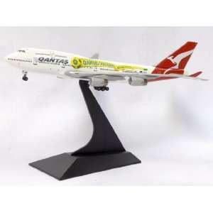   Dragon Wings Qantas Socceroos B747 400 Model Airplane 